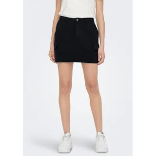 ONLY Minirock »ONLMALFY LIFE SHORT CARGO SKIRT PNT« ONLY Black S (36)