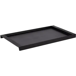 APS 85225 Tablett, 67 x 38 cm, Höhe 4 cm Melamin, schwarz