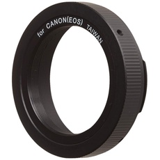 Celestron 93419 T-Ring-Adapter für Digitale Canon EOS-Kameras, Schwarz