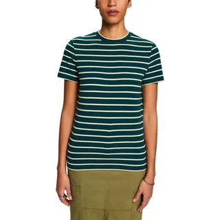 ESPRIT Damen 014ee1k304 T-Shirt, 377/Dark Teal Gree, M