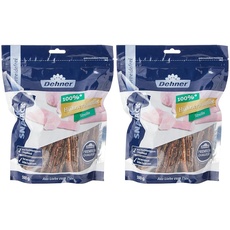 Dehner Premium Hundesnack, hochwertiges Leckerli getreidefrei, Kausnack für Hunde, Huhn, 500 g