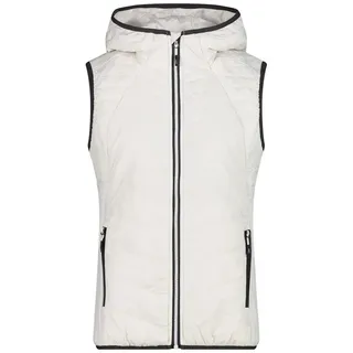 CMP Damen Weste WOMAN VEST Hybrid FIX HOOD b.co gesso (A143) 46