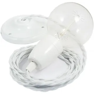 Creative Cables Tm01 Diy 1 M Hängelampe - White - One Size