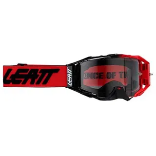 Leatt Velocity 6.5 Offroad-brille - Red - Light Grey