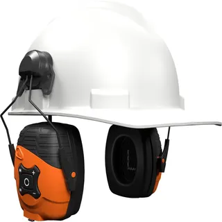 Gehörschutz ISOtunes® LINK 2.0 Helmet Mount - schwarz / orange