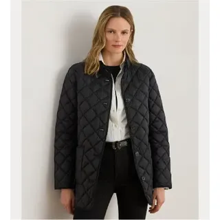Lauren Ralph Lauren für Damen. 297P04087001 Diamon Coat schwarz (M), Lässig, Recyceltes Nylon