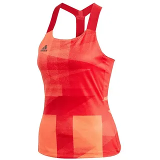 Adidas Y Olymp Heat.rdy ärmelloses T-shirt - App Solar Red / Scarlet - S