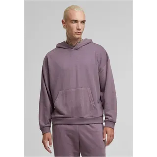 URBAN CLASSICS Light Terry Kapuzenpullover Faded Purple L