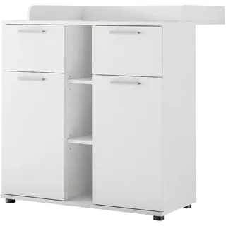 Begabino Wickelkommode »Bibo« bis 15 kg 89 cm, weiß