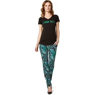 Supermom Damen Pants UTB Tropical Umstandshose, Mehrfarbig (Multicolour AOP P184), W29/L32 (Herstellergröße: M)