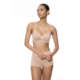Soft-BH MEY "Joan", Damen, Gr. 75, Cup D, beige (cream tan), Single Jersey, Obermaterial: 77% Polyamid, 23% Elasthan, unifarben, BHs Soft-BH, mit hauchfeinen Dessous-Schalen