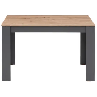 Esstisch HOME AFFAIRE "Bergamo Küchentisch", grau (anthrazit, artisan eiche), B:120cm H:75cm T:80cm, Tische, Esstisch, pflegeleichter Esstisch, erhältlich in 3 Größen, 140 cm ausziehbar