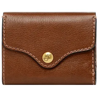 Fossil Heritage Trifold Geldbörse Damen braun