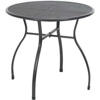 greemotion Toulouse Gartentisch, eisengrau, Höhe: ca. 74cm, Ø ca. 80 cm