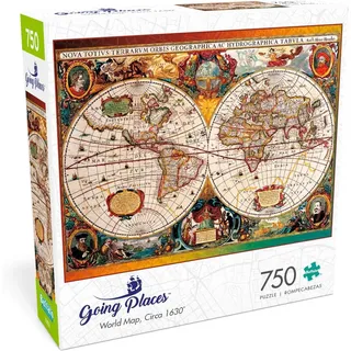 Buffalo Games - Going Places - Weltkarte, Circa 1630-750 Teile Puzzle