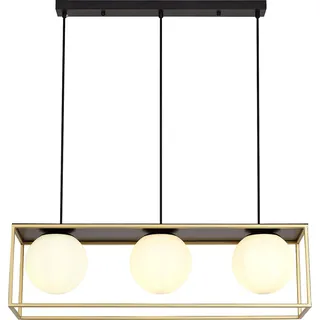 tooLight Hängelampe APP1164-3CP GOLD/WHITE