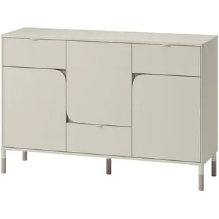 Mirjan24 Sideboard Harmony 3D3S 130 x 87 x 40 cm Beige