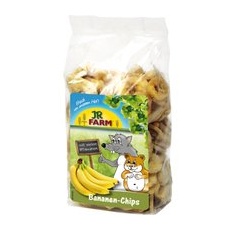 2x150 g Chipsuri din banane JR Farm Snack-uri animale mici