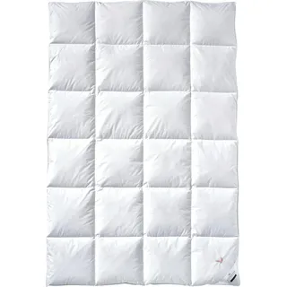 Billerbeck Daunendecke - E04 Gold Edition Bettdecke für alle Jahreszeiten 135 x 200 cm Decke mit echten Daunen Wärmestufe Mittel