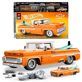 Mattel Brick Shop Elite Series Custom 62 Chevy Bausatz 858-tlg. JFT20