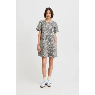ICHI Midikleid Leo Gelb 40