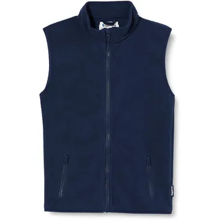 Playshoes Fleece Weste Unisex Kinder Outdoor-Oberteil, dunkelblau, 98