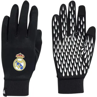 adidas Real Madrid Player Gloves Handschuhe (Black, XL)
