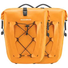 ROCKBROS Gepäckträgertasche Fahrradtasche für Gepäckträger 25L-32L 100% Wasserdicht Hinterradtaschen mit Tragegriff