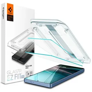 Spigen Glass tR EZ Fit HD 2 Pack - transparency - Samsung Galaxy S25 Ultra