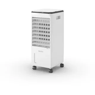 Olimpia Splendid, Peler 7T Verdunstungskühler, 7 Liter, Luftreiniger, Kühlung, Belüftung, Touchscreen-Display, Leicht zu transportieren