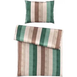 Esposa Bettwäsche , Multicolor , Textil , Streifen , 140x200 cm , pflegeleicht, atmungsaktiv, schadstoffgeprüft , Heimtextilien, Bettwäsche & Leintücher, Bettwäsche, Satin-Bettwäsche