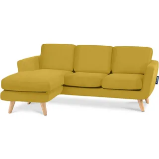 Konsimo Ecksofa Tagio Gelb, ¦ Maße (cm): B: 190 H: 78