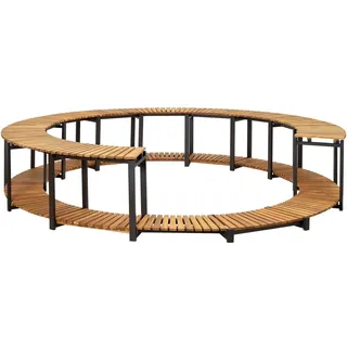 vidaXL Whirlpool-Verkleidung 273x53 cm Akazie Massivholz