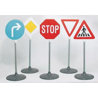 Theo Klein Verkehrsschilder-Set, 5-tlg.