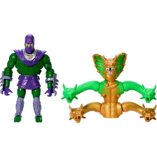 Mattel Turtles von Grayskull Deluxe Actionfigur König Hiss 14 cm - Grün/Mehrfarbig