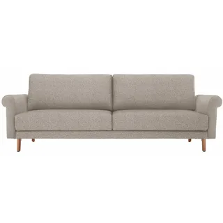 creation by rolf benz 3-Sitzer »CR.450, Designsofa, Loungesofa«, modern Landhaus, Breite 208 cm, Füße in Nussbaum bunt