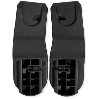hauck Babyschalen Adapter für Walk N Care / Walk N Care Air Buggy und Drive N Care Autoschale sowie Ausgewählte Babyautositze anderer Marken (Schwarz)
