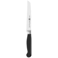 Zwilling 33600-131-0 Pure Universalmesser, rostfreier spezialstahl, Zwilling Sonderschmelze, Kunststoff, schwarz