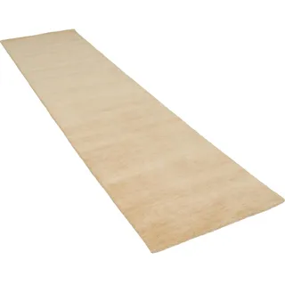 Pergamon Pergamon, Teppich, Wolle Natur Teppich Läufer Gabbeh Maya Einfarbig (90 x 160 cm)