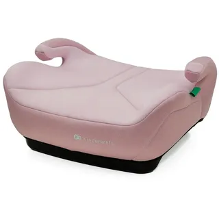 Kinderkraft I-BOOST 2 I-SIZE, Autositz, 125-150 cm, Babyschale, Sitzerhöhung für 6 bis 12 Jahre, einfache Montage, ergonomische Haltung, extra Schaumstoff, Rosa