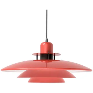 Belid Hängeleuchte , Rot , Metall , rund , 150 cm , Handmade in Europe, Europäischer Sicherheitsstandard, Schutzklasse II (Schutzisoliert) , Lampen & Leuchten, Innenbeleuchtung, Hängeleuchten, Pendelleuchten