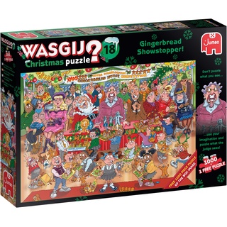 JUMBO Spiele Jumbo Wasgij - Christmas Gingerbread Showstopper! (25017)