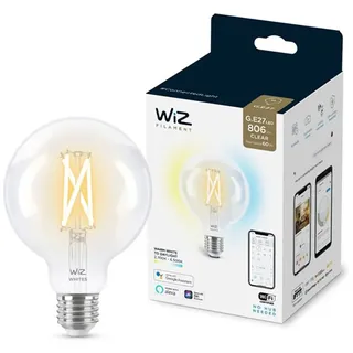 WIZ Clear Filament LED 6.7-60W E27 G95