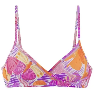 SUNSEEKER Triangel-Bikini-Top »Butterfly« mit Schmetterling-Design, lila