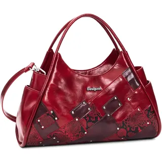 Desigual Damen Glow Red Heritown 2 Tasche, rot