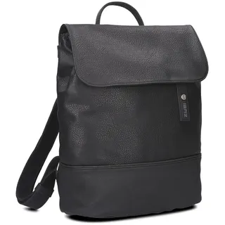 Zwei Rucksack / Backpack Jana JR13 Rucksäcke Schwarz Damen