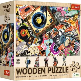 TREFL Holzpuzzle In der Welt der Musik 501 dlks