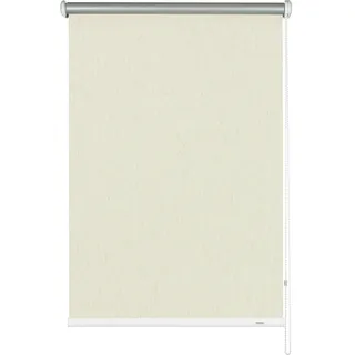 GARDINIA Seitenzugrollo Uni-Rollo - Thermo Energiesparend 62 x 180 cm beige/weiß