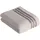 Cult de Luxe Duschtuch 67 x 140 cm grau