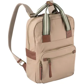 camel active Bari Damen City Rucksack Backpack, 14 L Beige